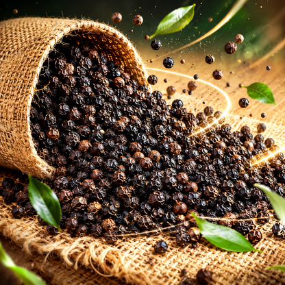 Premium Black Pepper Powder – 100% Pure Natural Spice for Cooking