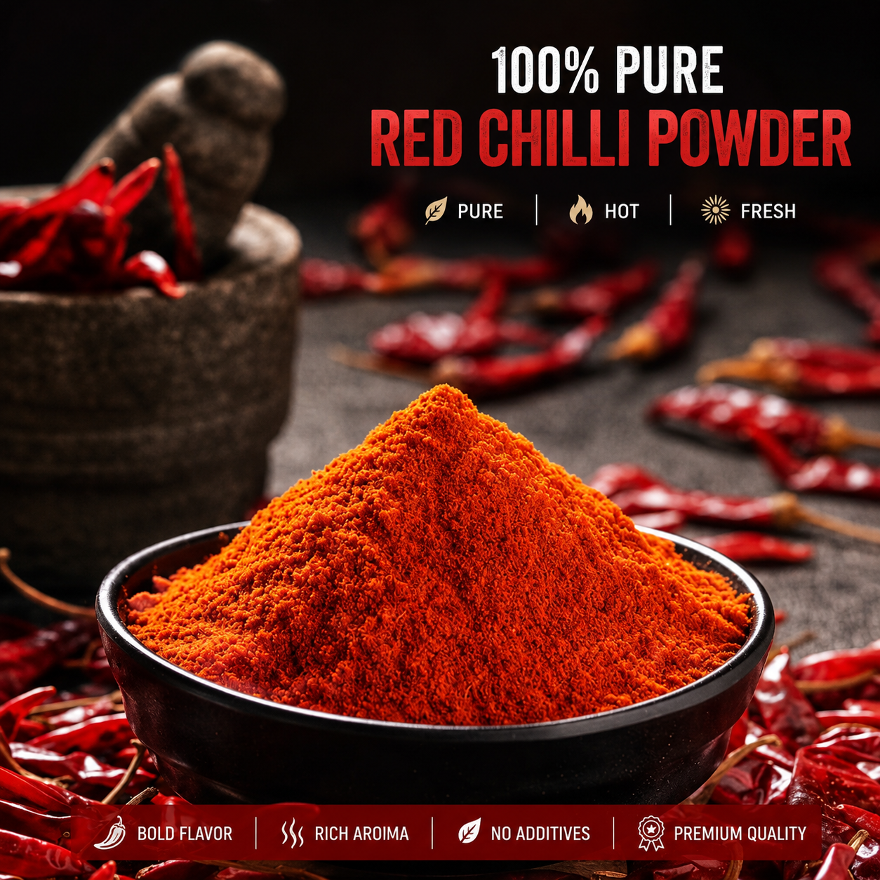 🌶️ The Spice Way Premium Cayenne Pepper Powder 224GM – 100% Pure, Hot & Flavorful