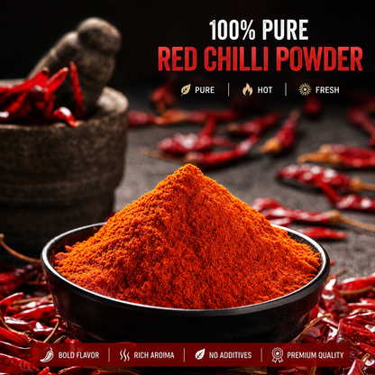 🌶️ The Spice Way Premium Cayenne Pepper Powder 224GM – 100% Pure, Hot & Flavorful