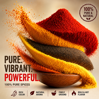 🌶️ The Spice Way Premium Cayenne Pepper Powder 224GM – 100% Pure, Hot & Flavorful