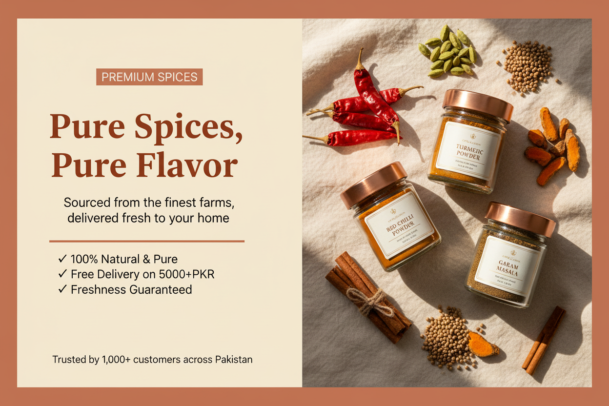 AKM Clean Spices Banner - No Button